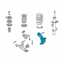 OEM 2021 Acura RDX Knuckle, Front R Diagram - 51211-TJB-A03