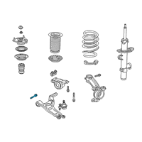 OEM 2022 Acura RDX BOLT, FLANGE (16X100) Diagram - 90118-TJB-A04