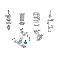 OEM Honda Joint, Front Ball (Lower) Diagram - 51220-TVA-A01