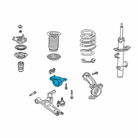 OEM 2021 Acura RDX Bracket, Front Diagram - 51396-TJB-A04