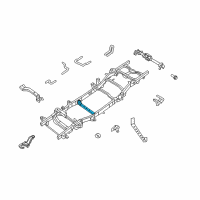 OEM Ram 1500 CROSSMEMBER-Transmission Diagram - 68049192AB