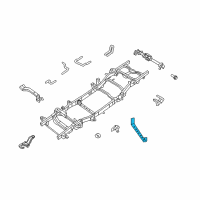 OEM Ram 3500 CROSSMEMBER-SKID Plate Diagram - 52022046AG