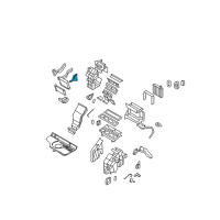 OEM Kia Sorento Actuator-Mode Diagram - 971543K000