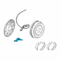 OEM Ford Explorer Brake Hose Diagram - 6L5Z-2282-AA