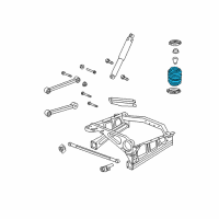 OEM 2010 Jeep Grand Cherokee Rear Coil Spring Diagram - 5290638AA