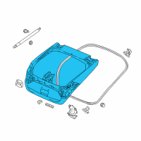 OEM 2018 Honda Civic Tailgate Diagram - 68100-TGG-A00ZZ