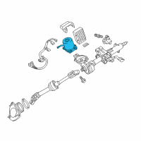 OEM 2014 Toyota Camry Motor Diagram - 80960-06020