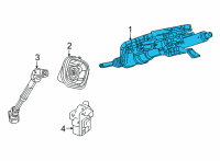 OEM 2022 Jeep Wagoneer STEERING Diagram - 68423990AC