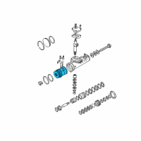 OEM Chevrolet R10 Worm & Piston Diagram - 7817529