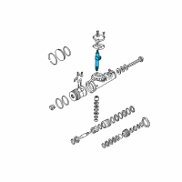 OEM 2005 GMC Safari Gear Kit, Pitman Shaft Diagram - 26050396
