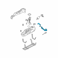 OEM 2005 Ford F-250 Super Duty Filler Pipe Diagram - 8C3Z-9034-BF