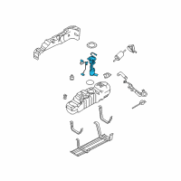 OEM 2008 Ford F-250 Super Duty Fuel Pump Diagram - 8C3Z-9H307-B