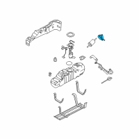 OEM 2010 Ford F-250 Super Duty Fuel Filter Bracket Diagram - 6C3Z-9180-A