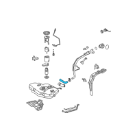 OEM 2008 Toyota Matrix Filler Hose Diagram - 77213-02060