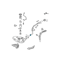 OEM Scion Lower Hose Clamp Diagram - 90460-40007