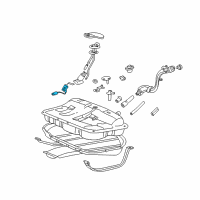 OEM Hyundai XG300 Fuel Pump Sender Assembly Diagram - 94460-39000