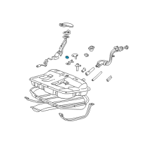 OEM Hyundai Sonata Rubber Mount Diagram - 31117-38000