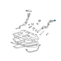 OEM Hyundai Sonata Cap Assembly-Fuel Filler Diagram - 31010-C1000