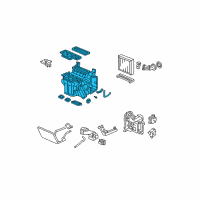 OEM Honda Heater Sub-Assy. Diagram - 79106-SJC-A03