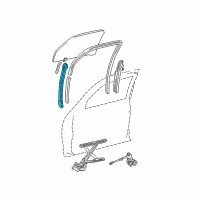 OEM Toyota Tundra Guide Channel Diagram - 67401-0C020