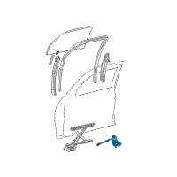 OEM Toyota Sequoia Window Motor Diagram - 85720-34030