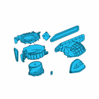 OEM 2014 Nissan Murano Blower Assy-Front Diagram - 27200-1AA0C