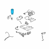 OEM 2007 Hummer H2 Air Spring Diagram - 15938306