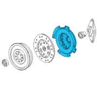 OEM 2001 BMW Z3 Set Clutch Parts Diagram - 21-20-7-531-843