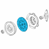 OEM 1999 BMW 323i Clutch Plate Diagram - 21-21-7-524-970