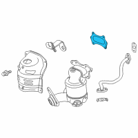 OEM Acura Gasket, Converter (Nok) Diagram - 18115-RB0-007