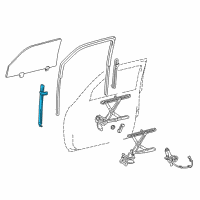 OEM 2001 Toyota 4Runner Run Channel Diagram - 67401-35030