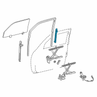 OEM 1998 Toyota 4Runner Run Channel Diagram - 67403-35040