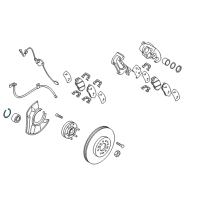 OEM 2002 Kia Sedona Ring-Retaining Diagram - 0K55226139