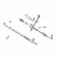 OEM Chrysler Sebring Tie Rod-Steering Diagram - MR519046