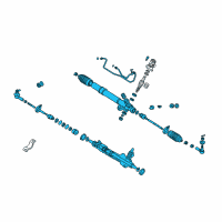 OEM 2001 Dodge Stratus Power Steering Gear Diagram - MR510120