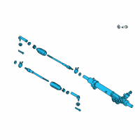 OEM 2019 Nissan Titan Gear & Linkage Diagram - 49001-EZ40B