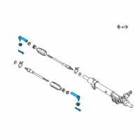 OEM 2018 Nissan Titan Socket-Kit Side Rod Outer Diagram - D8520-4KH0A