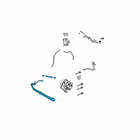 OEM 2010 Ford Edge Oil Cooler Diagram - 7T4Z-3D746-B