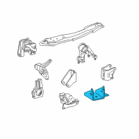 OEM 2005 Toyota Celica Lower Bracket Diagram - 12325-22030