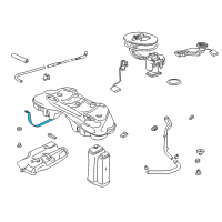 OEM 1996 BMW 750iL Holding Strap Diagram - 16-11-1-182-517