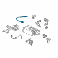 OEM 2001 Honda Accord Sensor, Oxygen Diagram - 36531-PAA-305