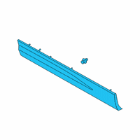 OEM Lincoln Corsair WEATHERSTRIP - DOOR BELT Diagram - LJ7Z-7825860-A