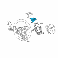 OEM 2019 Chevrolet Trax Radio Switch Diagram - 42356198