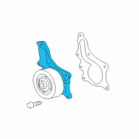 OEM 2014 Toyota RAV4 Water Pump Assembly Diagram - 16100-09515