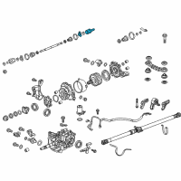 OEM Honda CR-V Joint, Outboard Diagram - 42330-T0G-A01