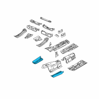 OEM Chrysler 300 Bracket-Transmission Mount Diagram - 5065208AC