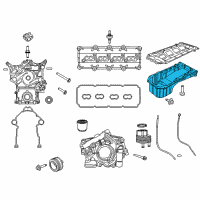 OEM 2013 Jeep Grand Cherokee Pan-Engine Oil Diagram - 5038468AC