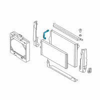 OEM 2017 BMW M4 Line, Low-Temperature Coolant Radiator Diagram - 17-11-7-848-791