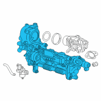 OEM Chevrolet Equinox Housing Diagram - 55509027