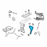 OEM Mercury Timing Chain Diagram - 1L5Z-6268-AA